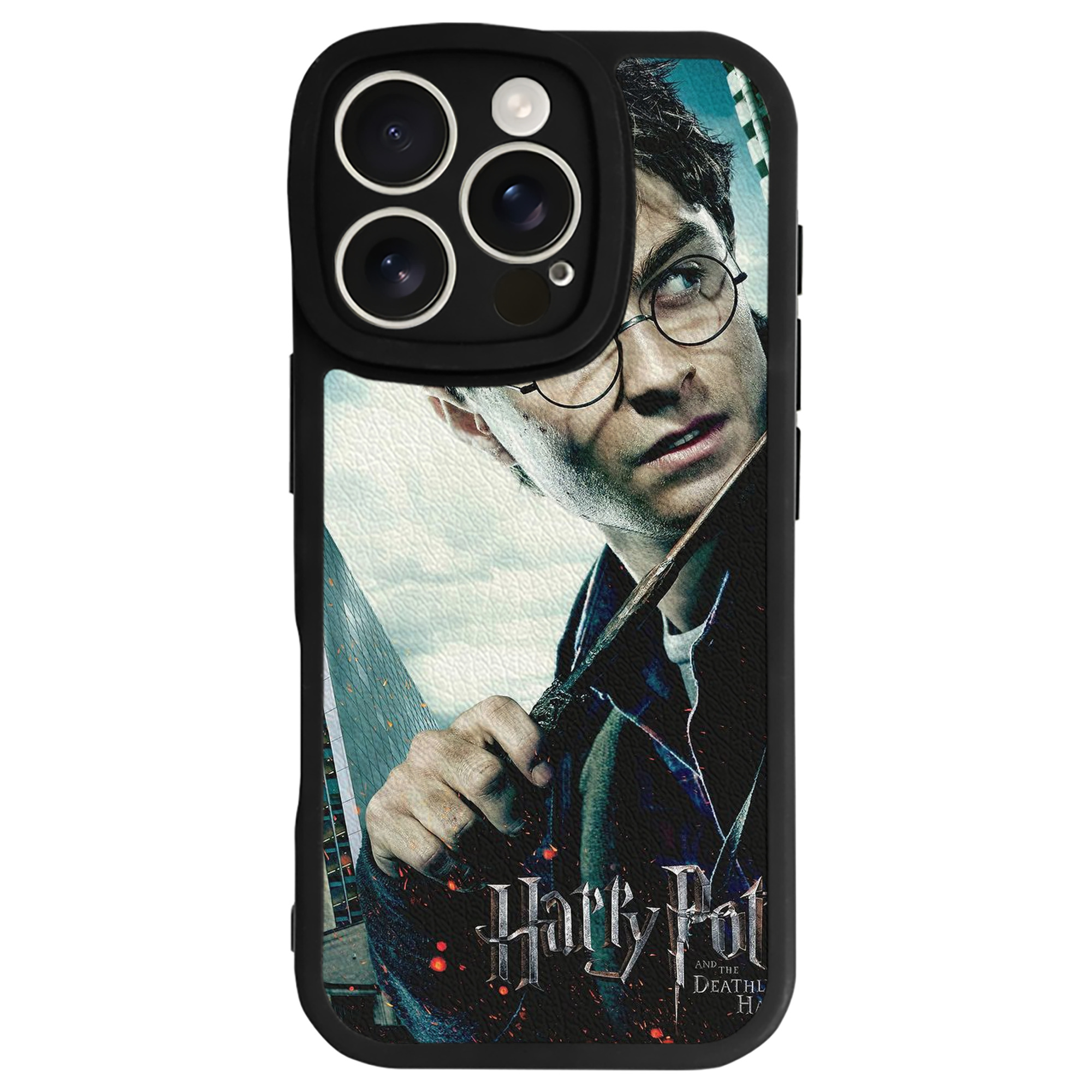 （画像用） Harry Potter ハリー・ポッターシリーズ 【iPhone 16シリーズ対応】シリコンスマホケース（レザー調） 材質：シリコン